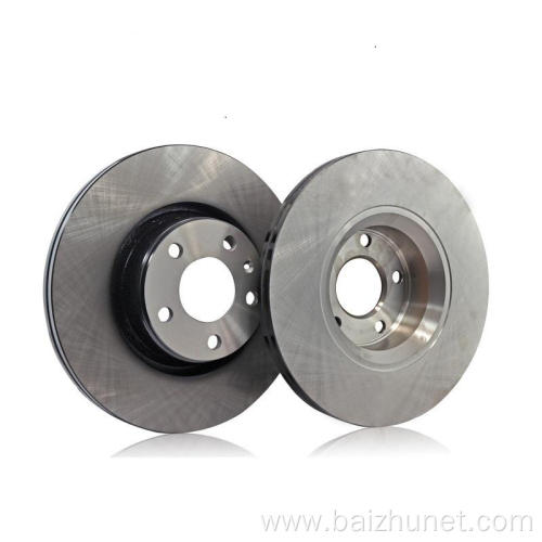 Customized automotive brake disc castings